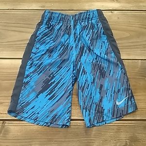 Nike Dri-fit (Small) Blue & Gray Shorts